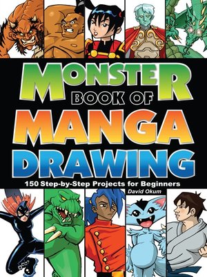 cover image of Monster Book of Manga Drawing